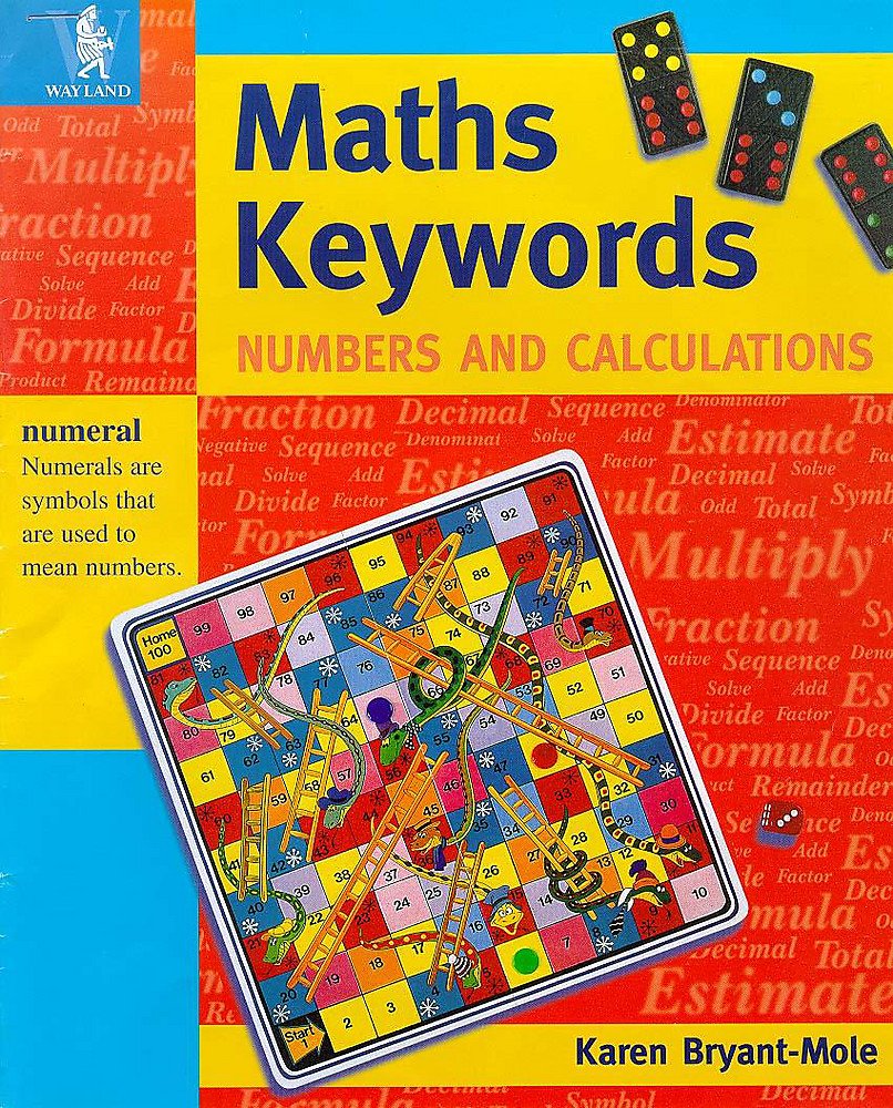 Maths Keywords Numbers and Calculations