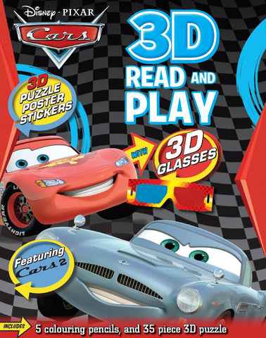 Disney 3D Read And Play With 3D Glasses