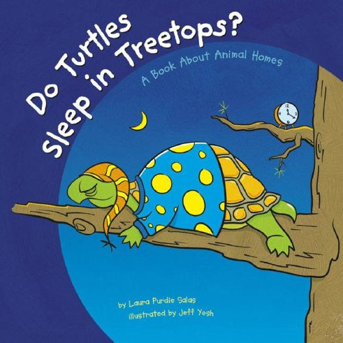 Do Turtles Sleep In Treetops? - A Book About Animal Homes