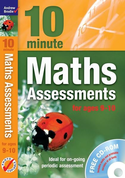 Andrew Brodie 10 Minute Maths Assessments Ages 9 10 With CD